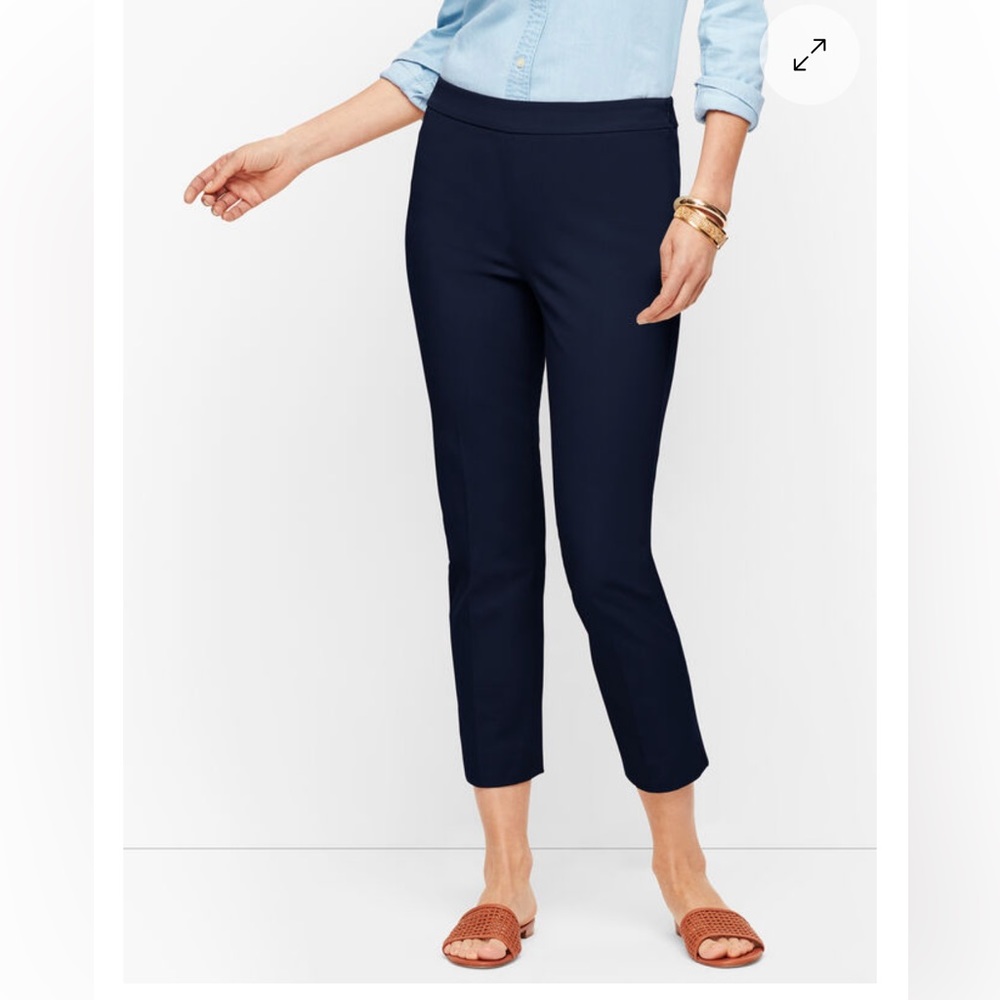 NWT Talbots Chatham Crop Pants